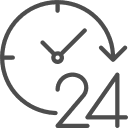 OPEN 7 x 24 HOURS